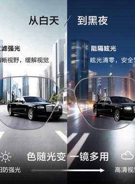 偏光墨镜男款开车专用驾驶镜变色