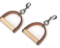Classical Prati Cortex Handle Prati Instruments Handle LEATHER WOOD HANDLES (PA)