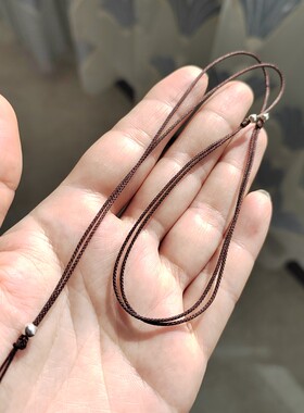戒指挂绳小吊坠DIY男女款