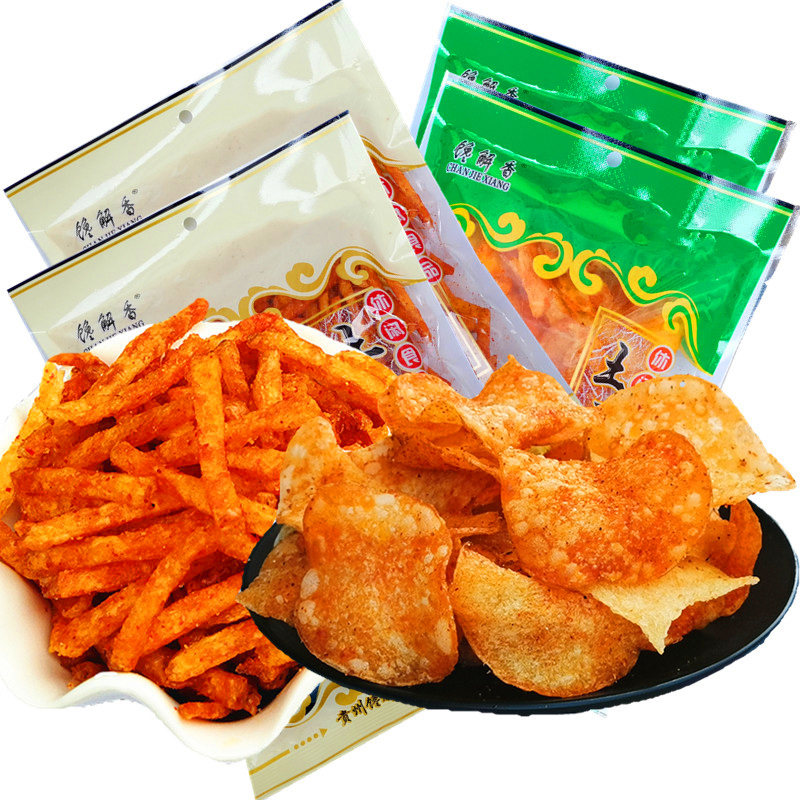 贵州特产开阳馋解香麻辣土豆丝土豆片薯片洋芋条麻辣丝网红零食,淘宝优惠券,粉丝福利购,淘宝优惠卷