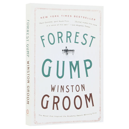 阿甘正传 英文原版 Forrest Gump 经典励志小说 电影原著 Winston Groom 搭四季奇谭 肖申克的救赎 第二十二条军规 - 图0