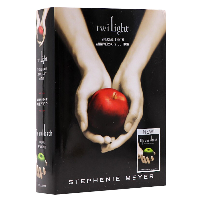 暮光之城1 暮色 英文原版 Twilight Stephenie Meyer 电影原著小说 斯蒂芬妮梅尔 10周年纪念版 搭歌剧魅影 无比美妙的痛苦