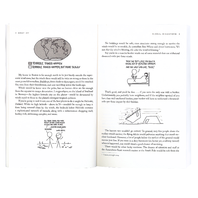 What If + How to 那些古怪又让人忧心的问题+如何解决 兰道尔门罗脑洞科普系列 畅销儿童科普读物 搭十万个为什么 DK博物大百科 - 图2
