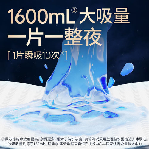 安而康长效干爽成人纸尿裤夜用加厚透气老年人男女老人专用尿不湿 - 图1