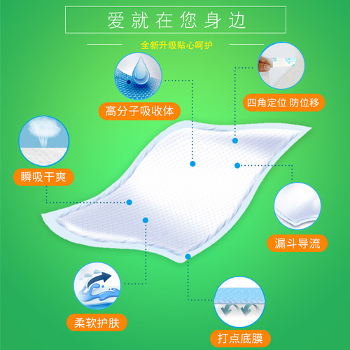佑帮成人护理垫XL大号80 90老年尿不湿男女尿片老人用隔尿垫整箱 - 图2