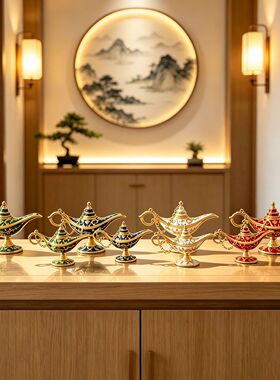 【欧美轻奢】跨境锌合金阿拉丁神
