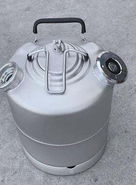 扎啤机清洗桶不锈钢10升板式井式三双头啤酒打酒设备酒管道清洗