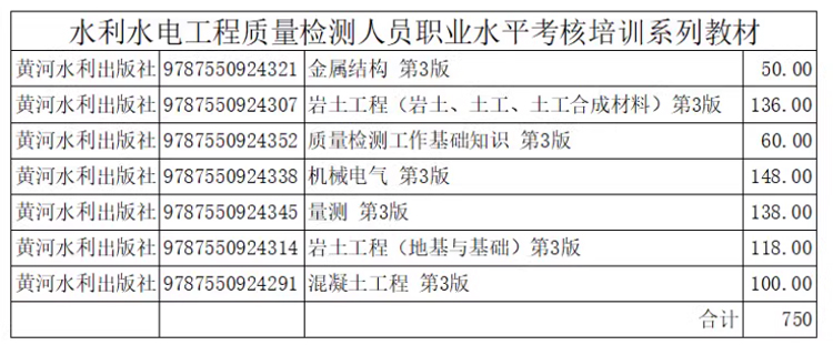 水利水电工程质量检测人员职业水平考核培训系列教材 第3版 质量检测工作基础知识+混凝土+岩土+金属结构+机械电气+量测（自选） - 图0