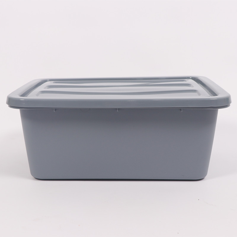 加厚长方形塑料洗菜盆安检框收餐盒食品收纳筐餐具下栏盆周转箱