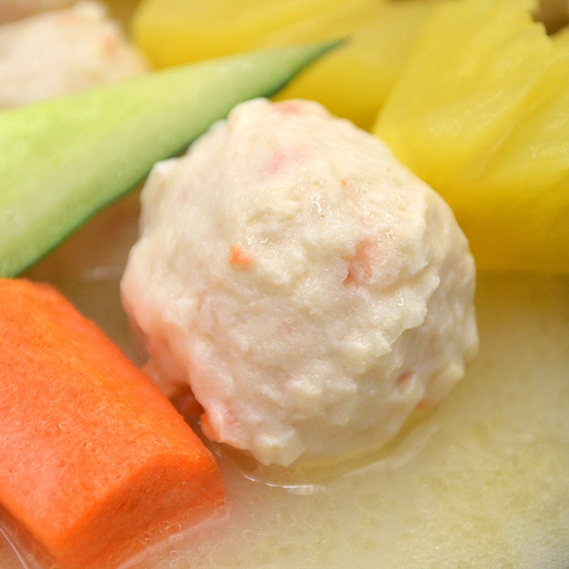 冷冻虾球龙虾丸火锅涮锅植物素肉丸子魔芋佛家纯素素食鸿昶爱之素,淘宝优惠券,粉丝福利购,淘宝优惠卷