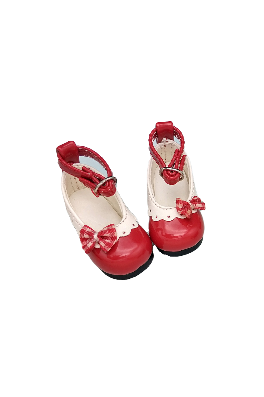 现货bjd/SD6分娃鞋蝴蝶结公主鞋imda3.0赤木卡肉myou粗跟皮鞋娃娃 - 图3