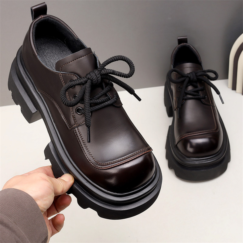 34小码英伦风棉款厚底松糕乐福鞋女2026春季新款百搭小皮鞋单鞋子,淘宝优惠券,粉丝福利购,淘宝优惠卷