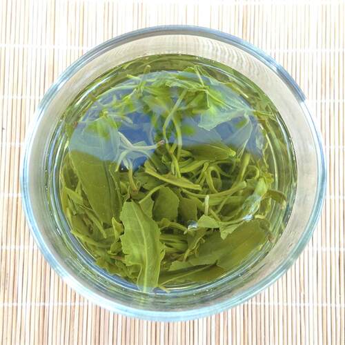 新茶叶海南高山云雾丛意绿茶250g袋装五指山富硒地散装白沙绿茶 - 图1