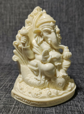 金匠大作雕刻泰式象神摆件泰式风格客厅玄关小象鼻神动物工艺礼品