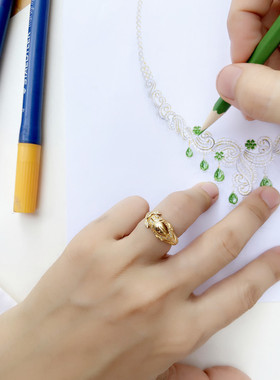 原创余生有你小众设计戒指送女友