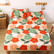 Dustproof cover universal water-washed cotton bed cover protective cover