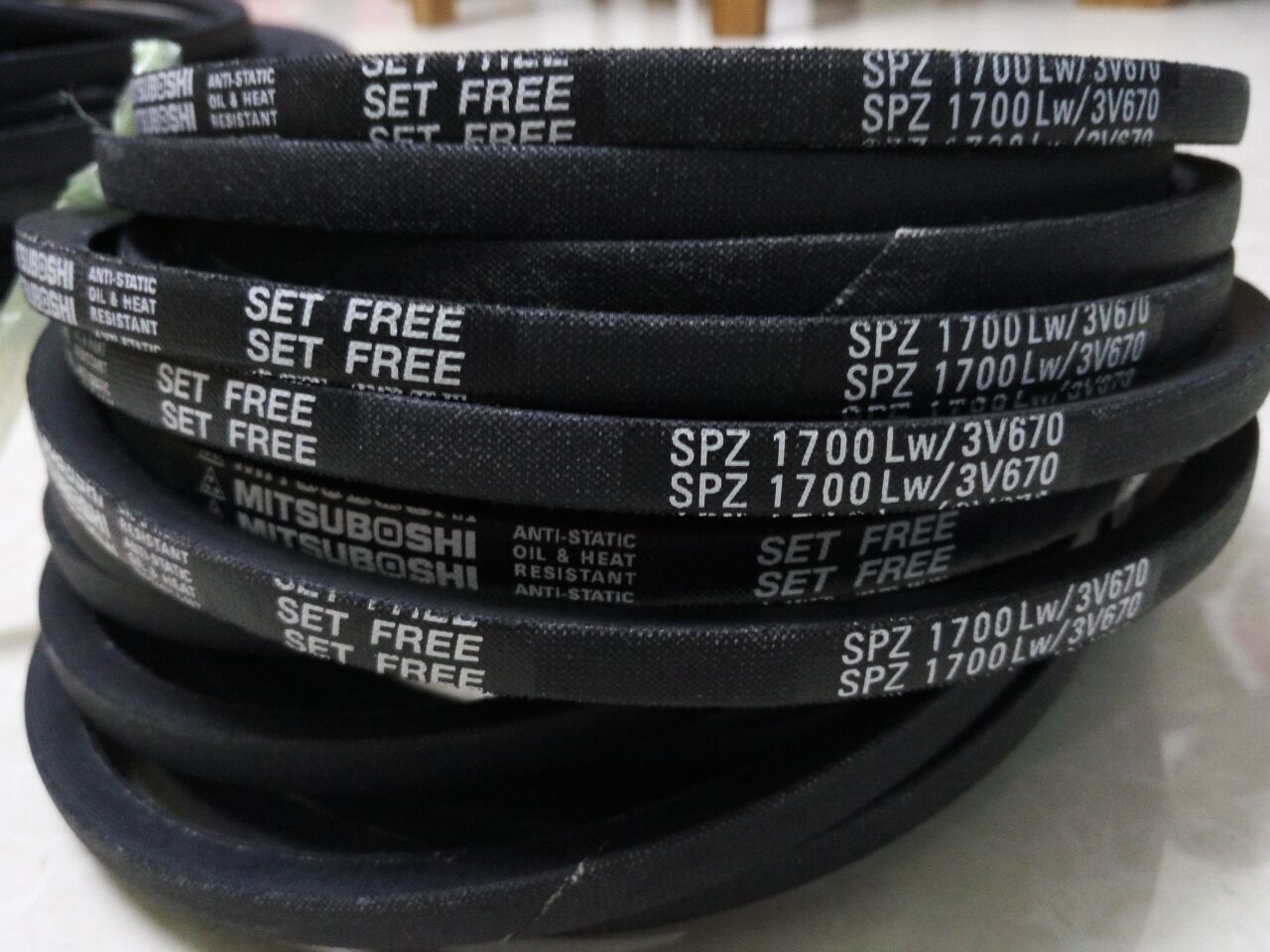 三角带SPZ2037LW SPZ2050LW SPZ2060LW耐高温三角带 - 图0