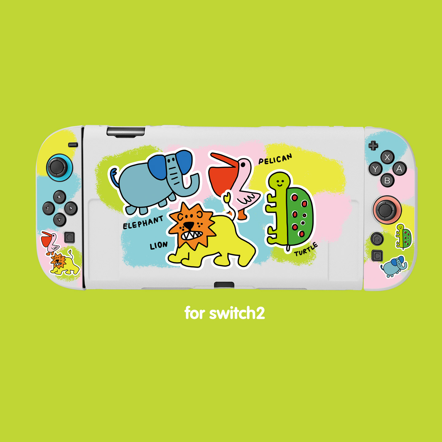 和风猫饭任天堂switch2保护套oled软ns2保护壳动物园蕉皮狗小歌神 - 图0