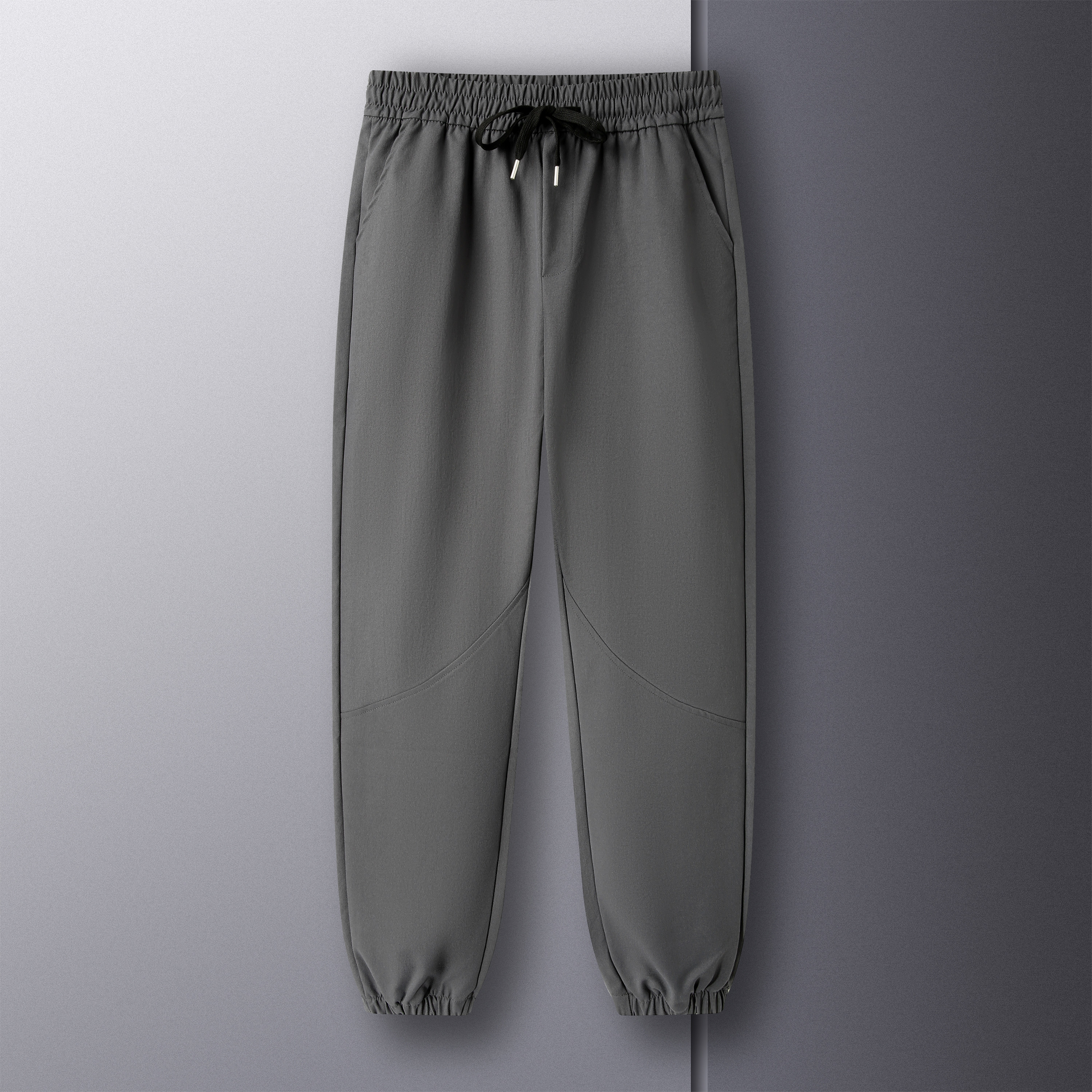 撤标撤柜(C)秋冬男士简约休闲舒适百搭抽绳松紧腰束脚休闲裤,淘宝优惠券,粉丝福利购,淘宝优惠卷