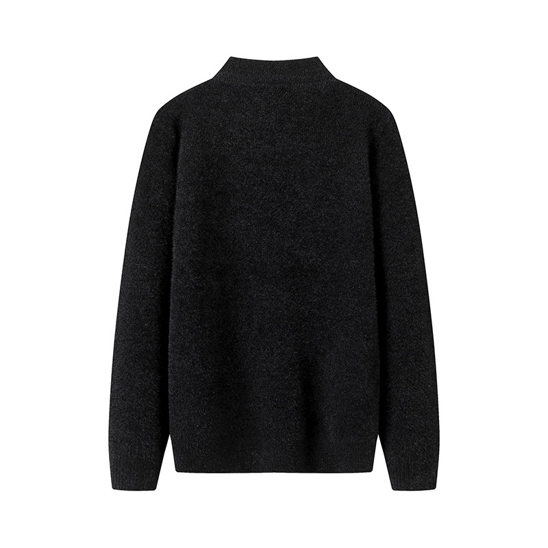 一线撤柜撤标男士2023秋冬舒适柔软保暖锁温修身半高领男款针织衫,淘宝优惠券,粉丝福利购,淘宝优惠卷