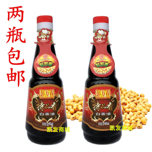 潮汕彭万春特品香白酱油黄豆酿造酱油原汁酱料调味品龙尾老厂酱油 - 图2