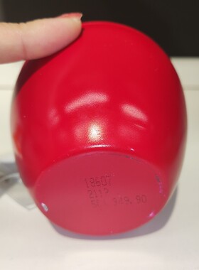 宜家温特2021苹果金属蜡烛杯红色香薰装饰品摆件圣诞节新年家用