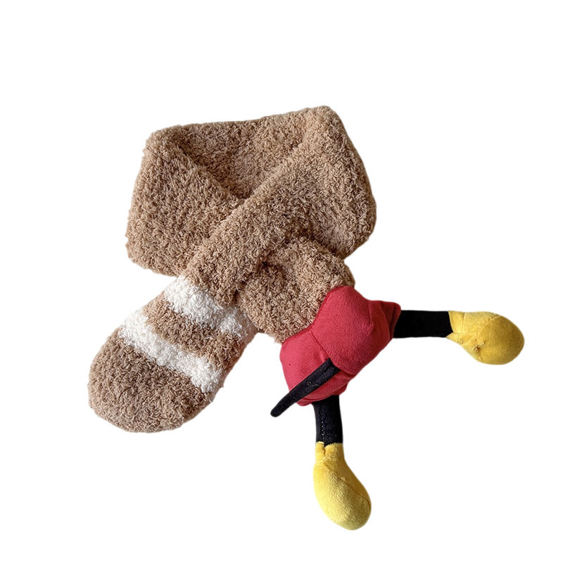 宝宝帽子秋冬款围巾加厚保暖可爱超萌卡通男女宝婴儿童围脖韩版潮,淘宝优惠券,粉丝福利购,淘宝优惠卷