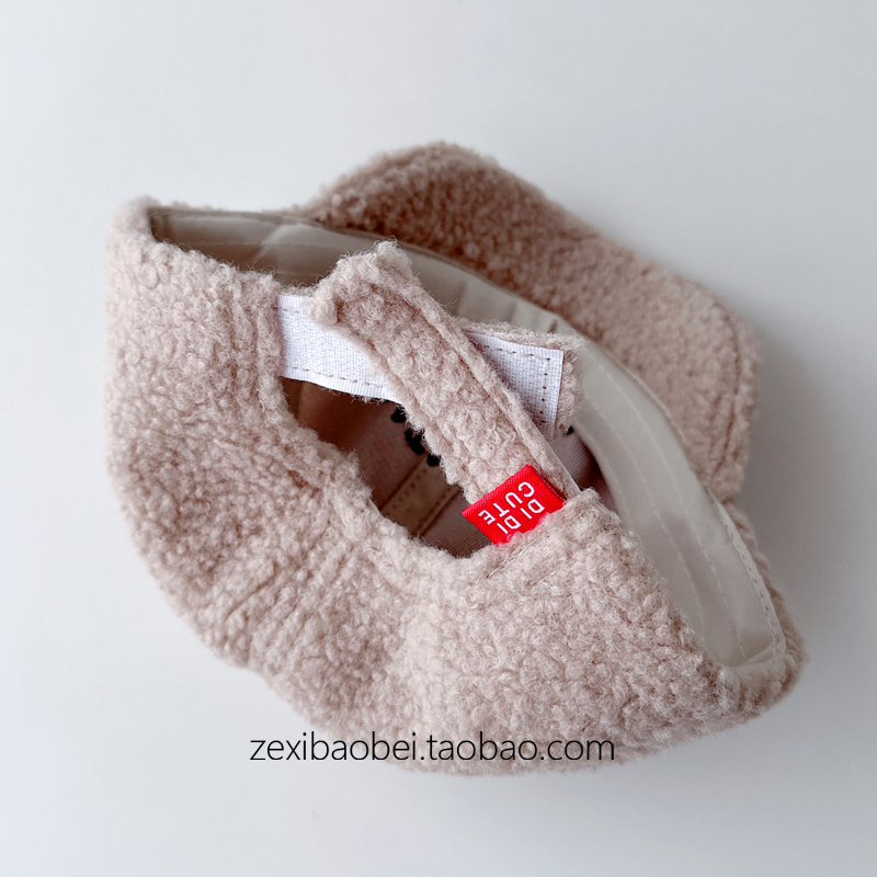 宝宝帽子秋冬款鸭舌帽羊羔绒男女宝婴儿儿童棒球帽潮加厚保暖冬季 - 图2