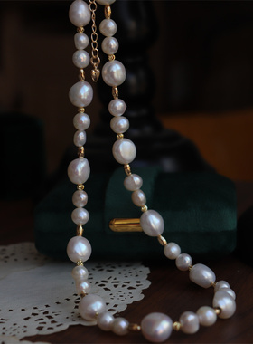 设计珍珠项链无品牌珍珠母贝