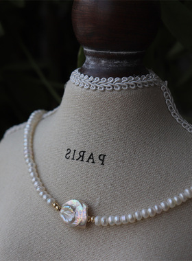 设计珍珠项链无品牌珍珠母贝