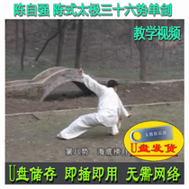 Chen Ziqiang Chen-Chen-style Sword 36 Snobby Sword U Pan Video Chens Three-sixteen-style Decomposition Explanation of Teaching