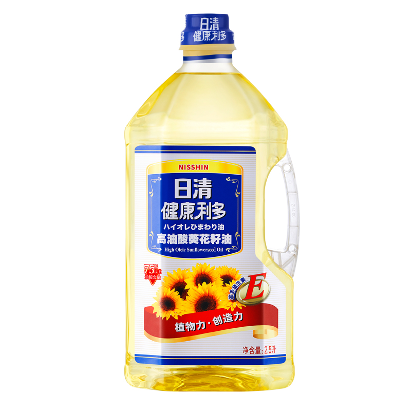 日清食用油健康利多高油酸葵花籽油2.5L食用油家用餐厅食油包邮 - 图0