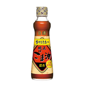 日本原装进口/日清芝麻油250ml/焙煎压榨浓香芝麻油包邮