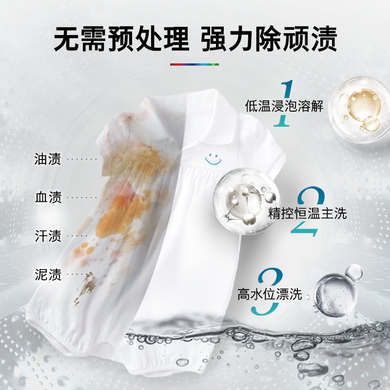 【新品活氧】博世4系果然白10KG洗烘套装滚筒洗衣机热泵烘干机-图0