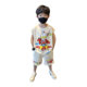 Ultraman Clothes Boys Summer Vest Set Handsome
