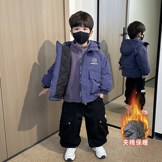 Children's Jacket Boys Autumn and Winter Style