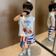 Ultraman Clothes Boys Summer Vest Set Handsome