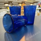 Ikea Ikea Blue Vadan Glass Homeving Cup Cup Cup Fruity Milk Cup 504.698,58