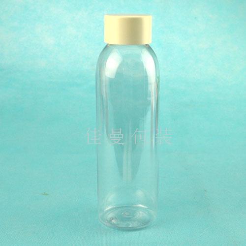 250mlPET塑料分装瓶 双层盖 高档旋盖 化妆品乳液身体乳分装瓶 - 图1