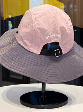 复古拼色速干登山帽男女夏季