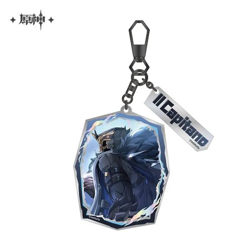 正版原神队长卡皮塔诺周边徽章立牌挂件流沙摆件收藏卡仿胶片书签 - 图1