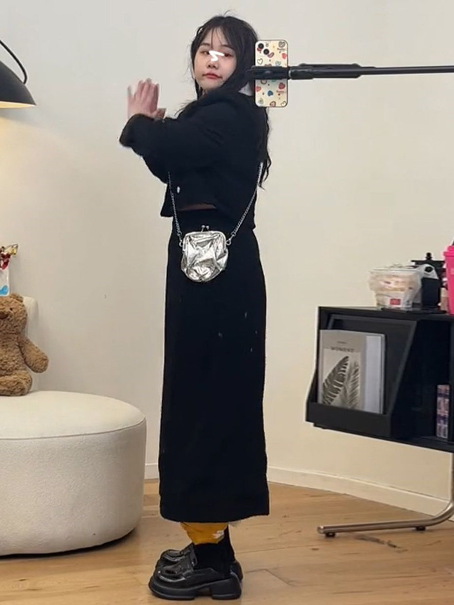 春秋2-300斤加大码韩版气质洋气减龄胖MM女小香风半身裙外套套装,淘宝优惠券,粉丝福利购,淘宝优惠卷