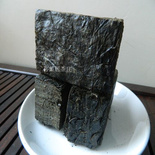 大叶苦丁茶砖500克四川青城山特产凉茶青城山苦丁茶砖包邮散装 - 图1