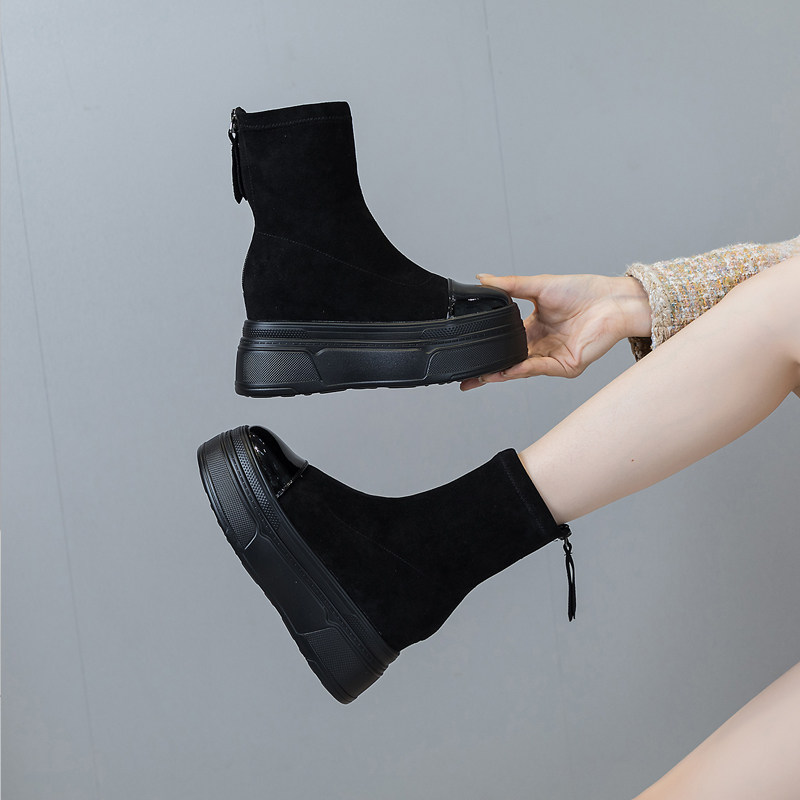  浪纱妮弹力靴/袜靴