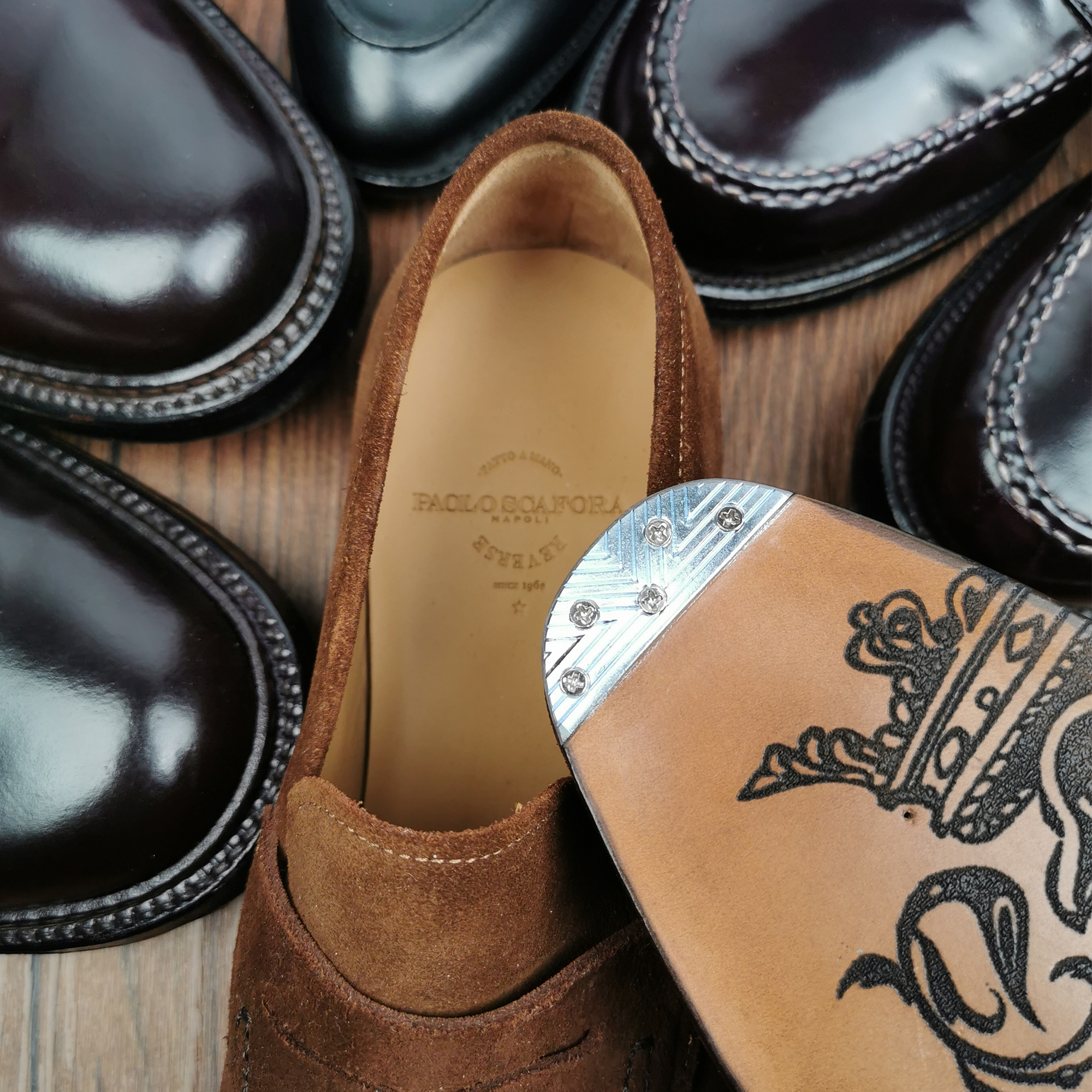 强尼制靴!皮鞋鞋底打铁片 金色铁片 银色铁片铁片Alden维修 - 图0