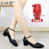 Модные туфли, танцующая обувь, мягкая подошва, из натуральной кожи