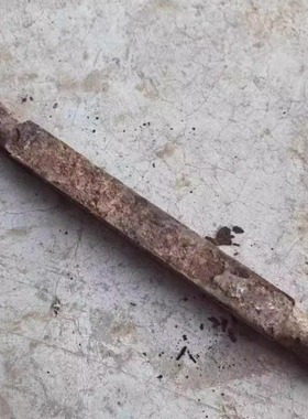 老物件老车轴铁轴风水摆件小车轴