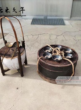 怀旧老物件木复古装饰怀旧摆件