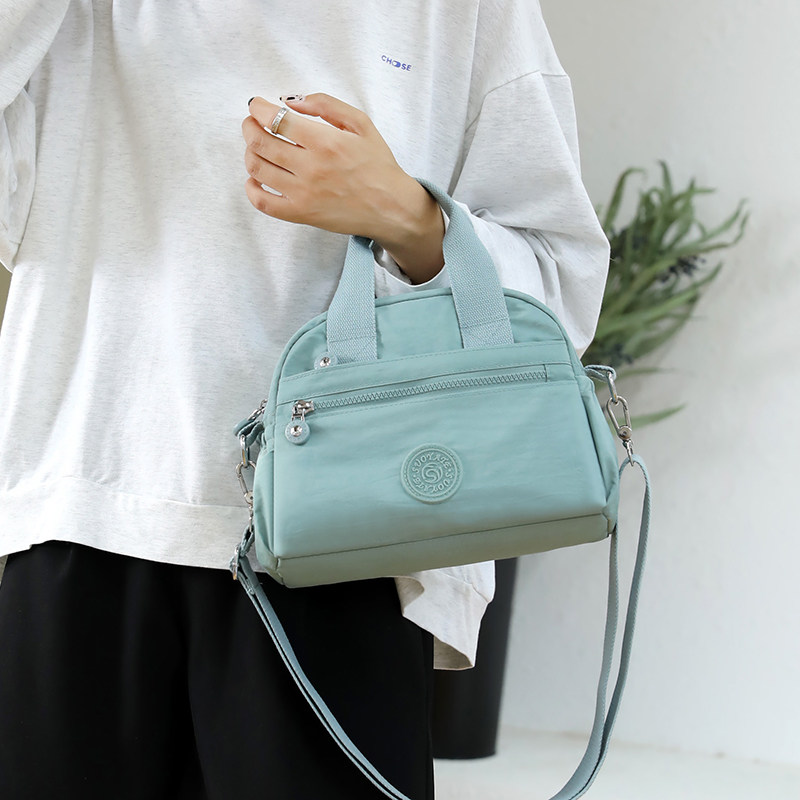 2021新款秋季尼龙牛津布帆布单肩包 blingring女士包袋