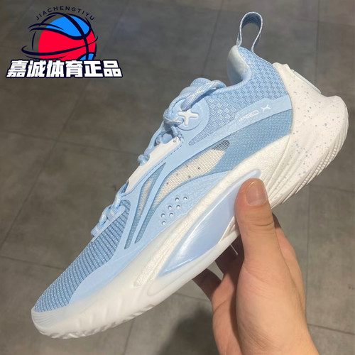 李宁夏季款闪击10䨻缓震回弹防滑透气低帮篮球鞋ABAT085 ABAU021 - 图3